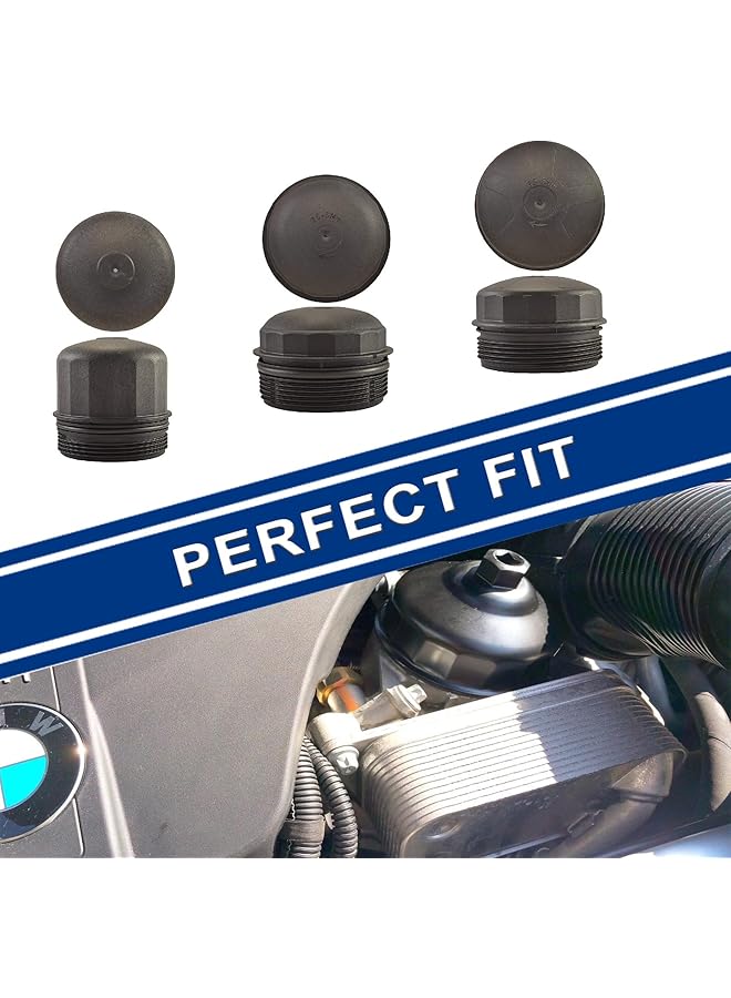 86.4Mm 16 Flutes Oil Filter Wrench For Bmw With 86Mm Cartridge Style Filter Housing Caps, Housing Cap Removal Tool To Change Oil, Socket Wrench Kit (Black)  - Image 4