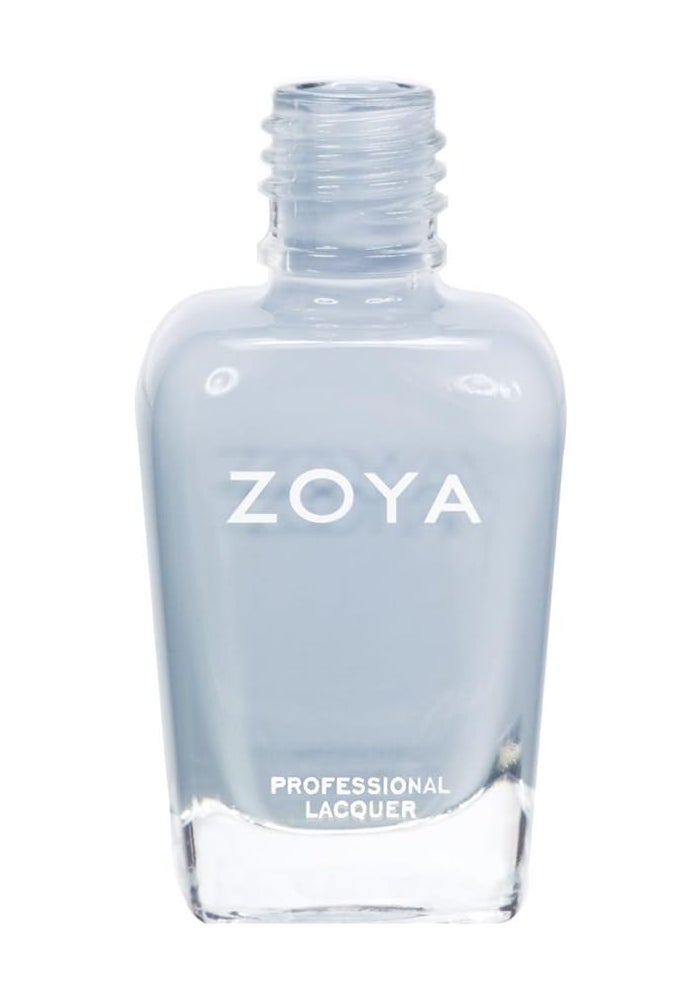 Zoya Kirsten Nail Polish - Gull Gray with Bluish Hue, 15ml - Image 2