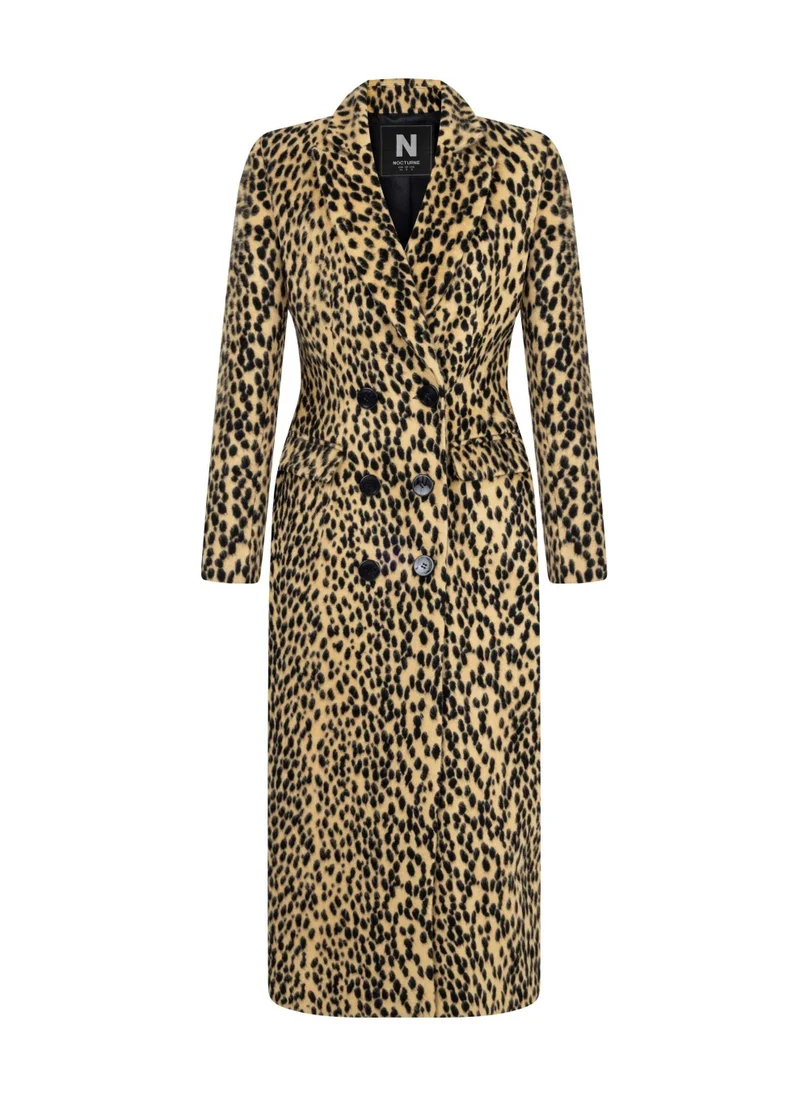 نوكتورن Leopard Patterned Coat