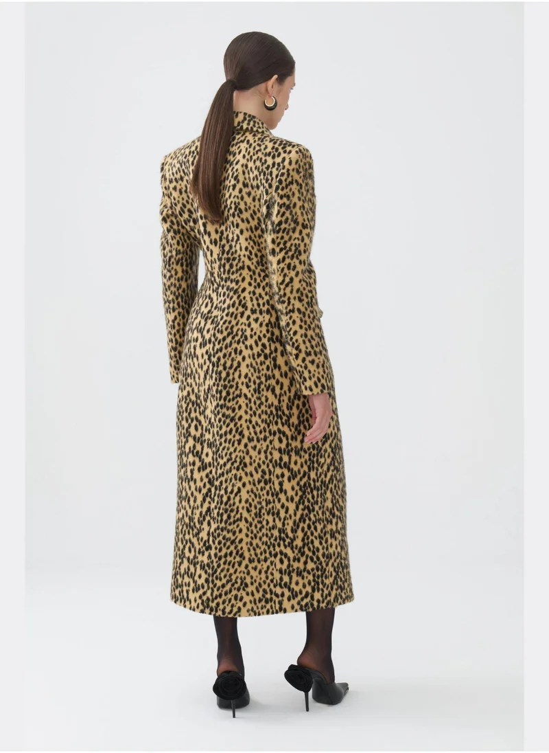 نوكتورن Leopard Patterned Coat