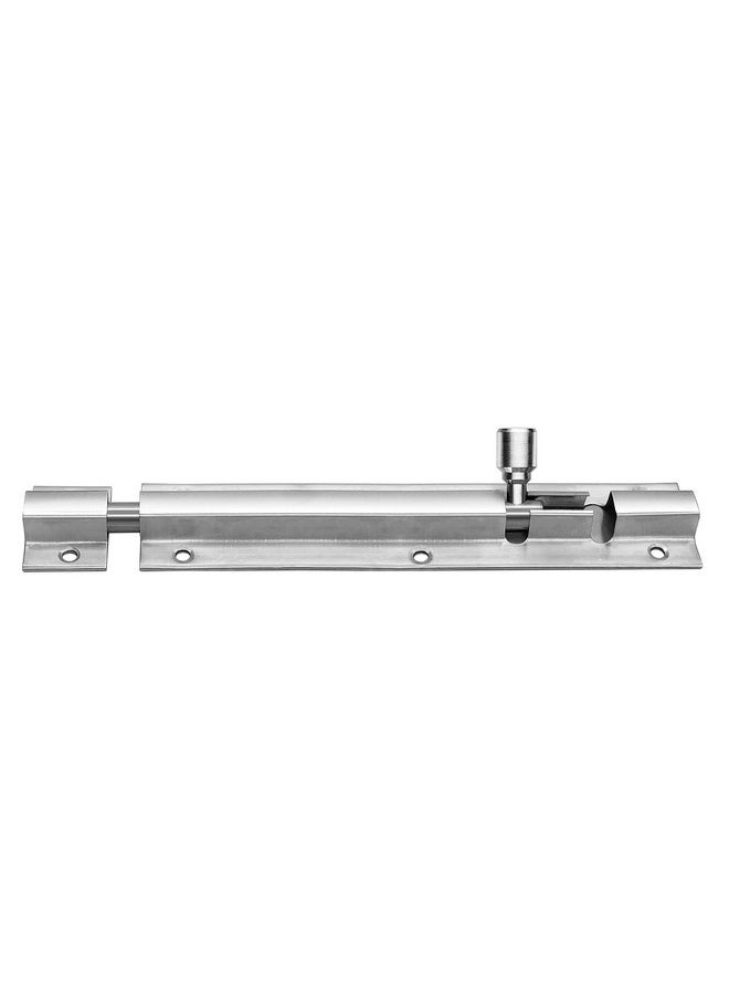 Atlantic Atlantic Morden Plain Tower Bolt 6 inch (Stainless Steel, Two Tone Silver, Pack of 6 Piece)  - Image 3