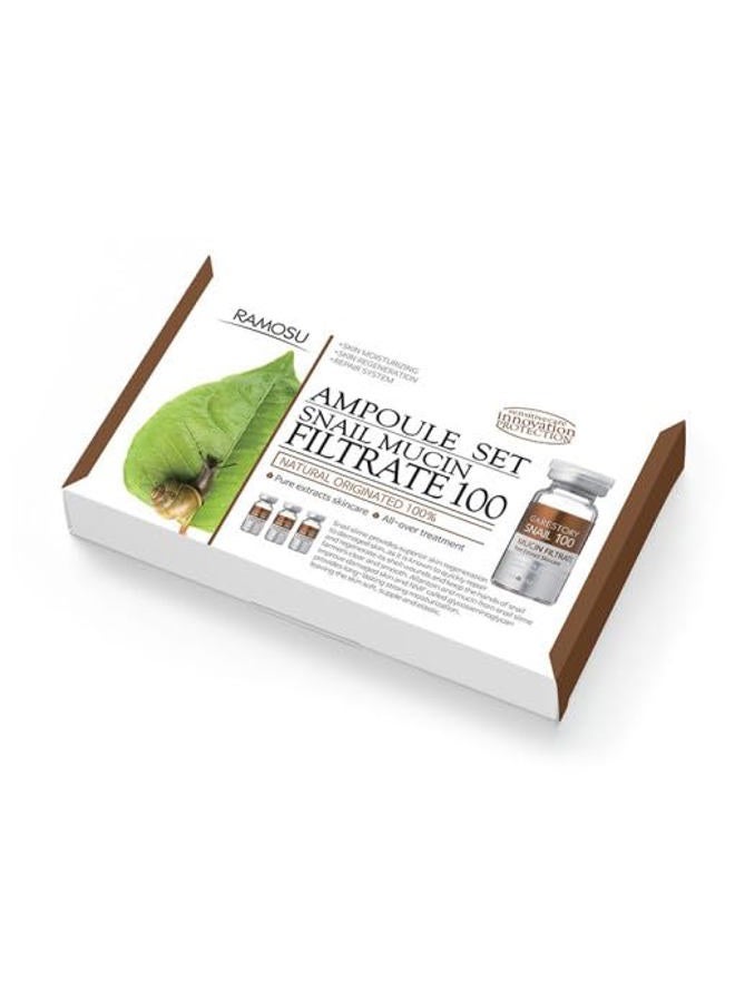 RAMOSU Snail Mucin Filtrate 100 (10ml×3ea) - Image 1