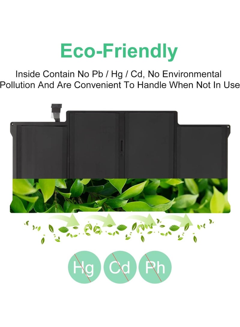 Terabyte بطارية لجهاز ماك بوك إير 13 بوصة A1377 A1466 A1405، تناسب أيضًا A1369 A1496 - Image 4