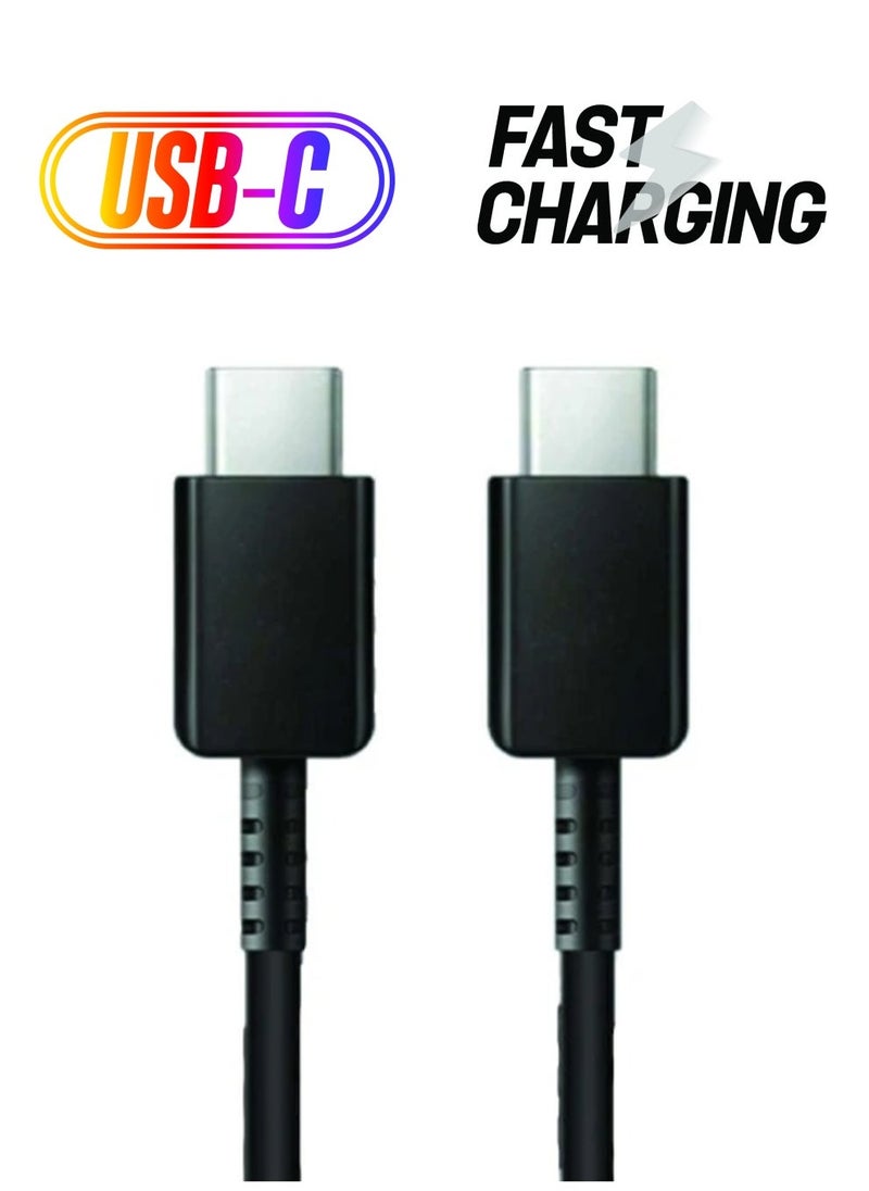 Raxoom Charging Cable - Type C Cord (3A, 1.8m) Fast Charge & Data Transfer, 2-Pack â€“ Durable Black USB-C Charger for Phones, Tablets & Laptops - Image 1