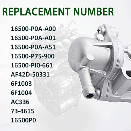 ChawYI Fast Idle Air Control Valve IACV Compatible with Honda CRV 19972001 Prelude 19972001 Accord 19941997 for ACURA CL 1997 Replace 16500P0AA00 16500P0AA01 AF42D50331 - Image 3