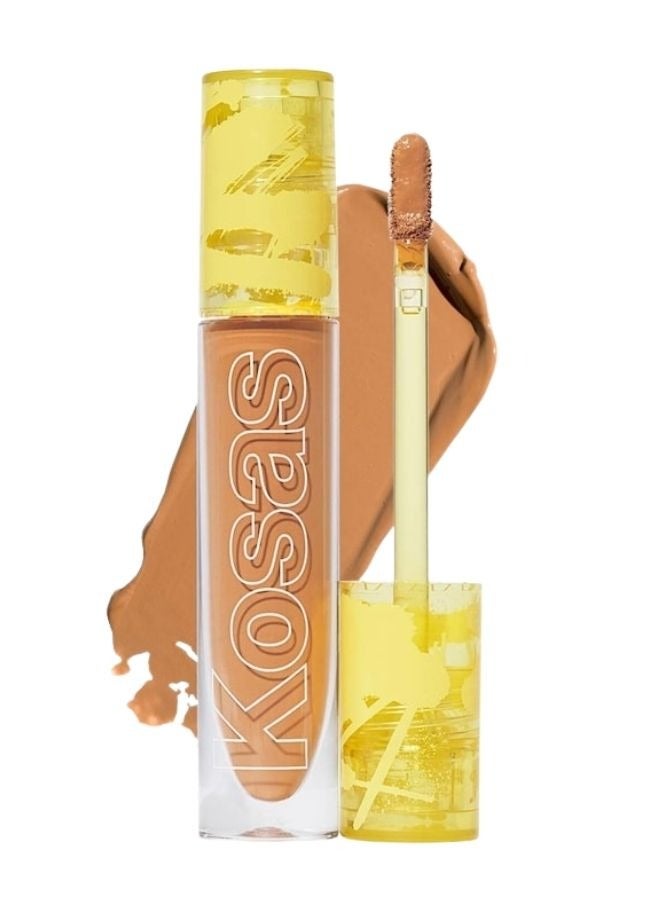 كوساس ريفيلر كريمي فائق الإشراق مع الكافيين وحمض الهيالورونيك، درجة اللون 08 W - أسمر مع تدرجات ذهبية، 5 جم - تغطية متوسطة إلى كاملة - Image 1