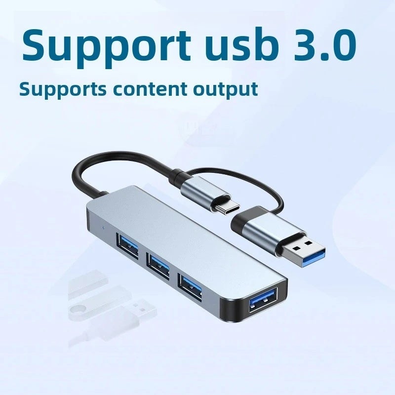 هابل USB 3.0 منفذ 4 من النوع C - Image 2