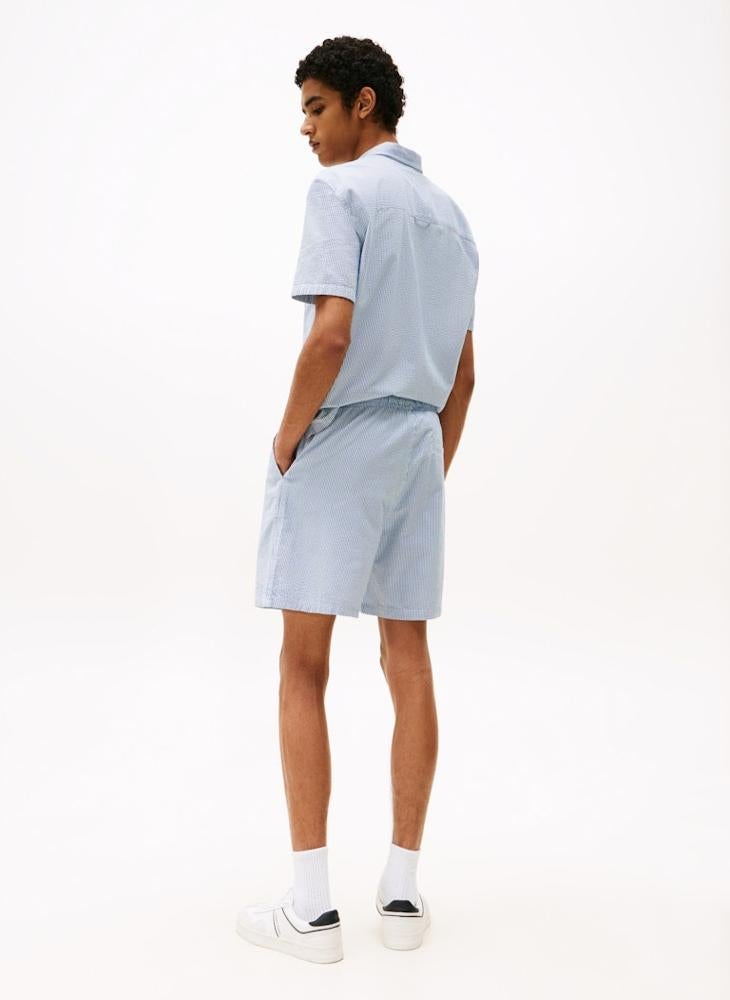 TOMMY JEANS Seersucker Beach Shorts  - Image 2