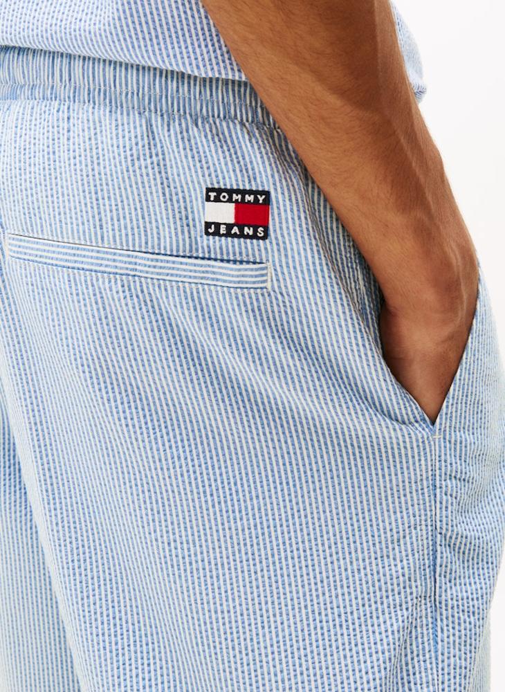 TOMMY JEANS Seersucker Beach Shorts  - Image 3
