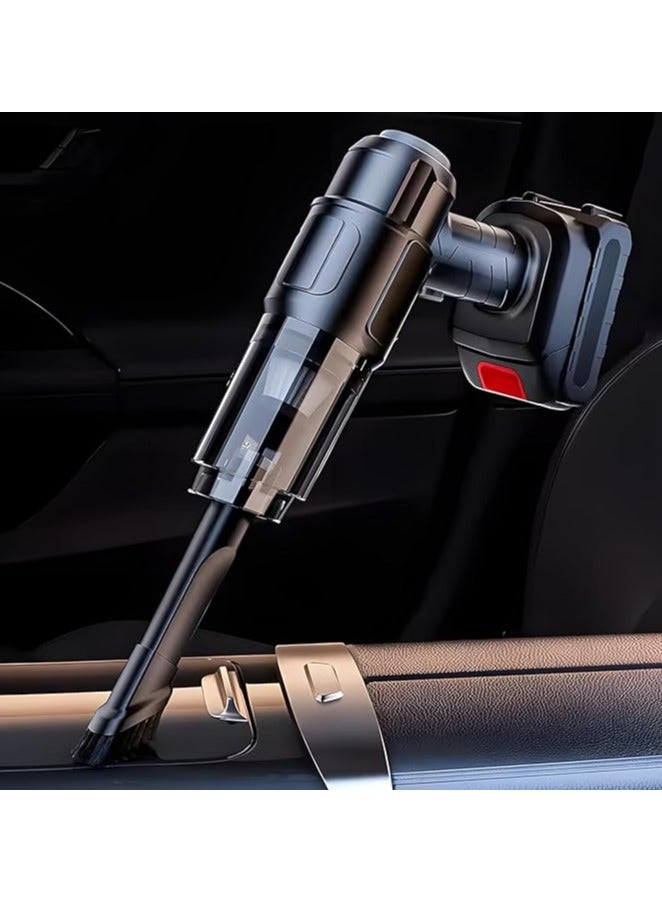 SUKILO Wireless Handheld Car Vacuum Cleaner – 3-in-1 Portable High Power 18000PA Suction & Blower with Brushless Motor, Long Battery Life for Car & Home (Up to 60 Min Runtime) - Image 5