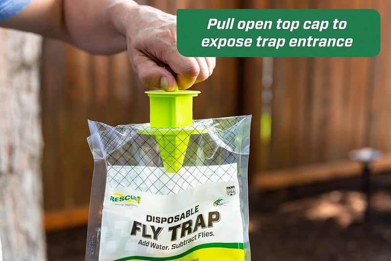 RESCUE! Outdoor Disposable Hanging Fly Trap - Image 3