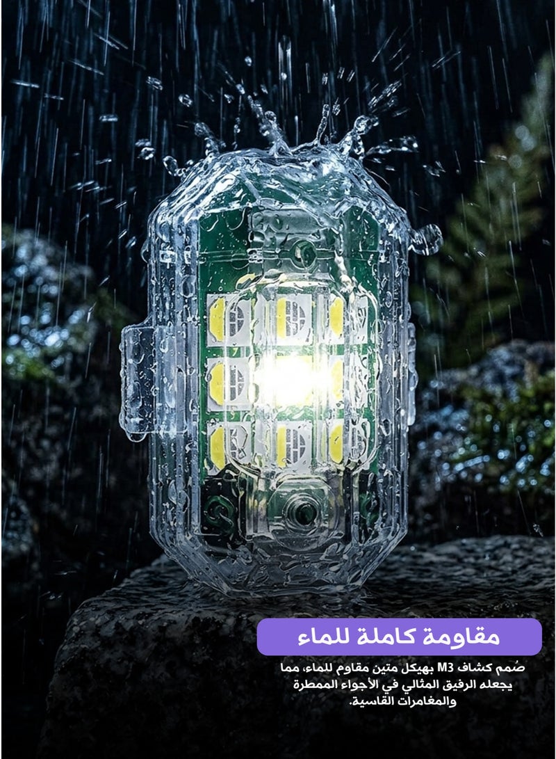 أم ثري كشاف الفلاش RGB الذكي (M3): طاقة إضاءة جبارة وتأثيرات لونية مذهلة - Image 4