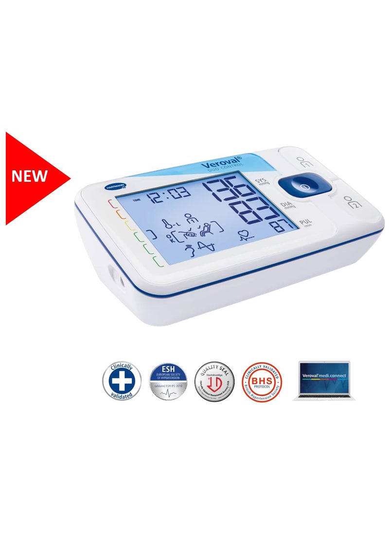 Hartmann Veroval Duo Control Blood Pressure Monitor 1 Pc  - Image 4