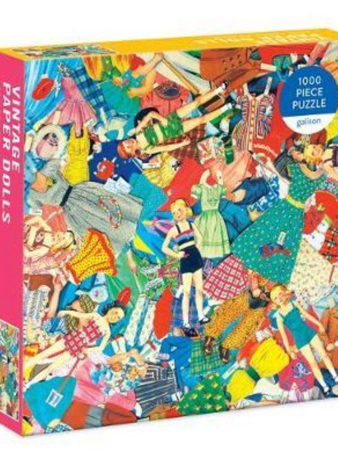 ألغاز دمى ورقية عتيقة 1000 قطعة في