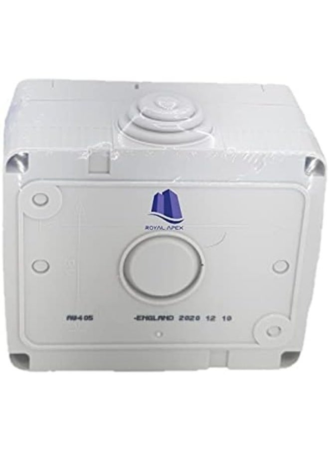 Royal Apex Outdoor Waterproof Weatherproof Switch Socket Ip55 Grey Single Socket 15A  - Image 2