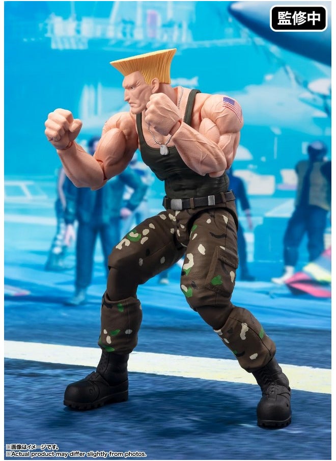 Tamashii Nations - - Street Fighter - Guile -Outfit 2-, Bandai Spirits S.H.Figuarts Action Figure - Image 1
