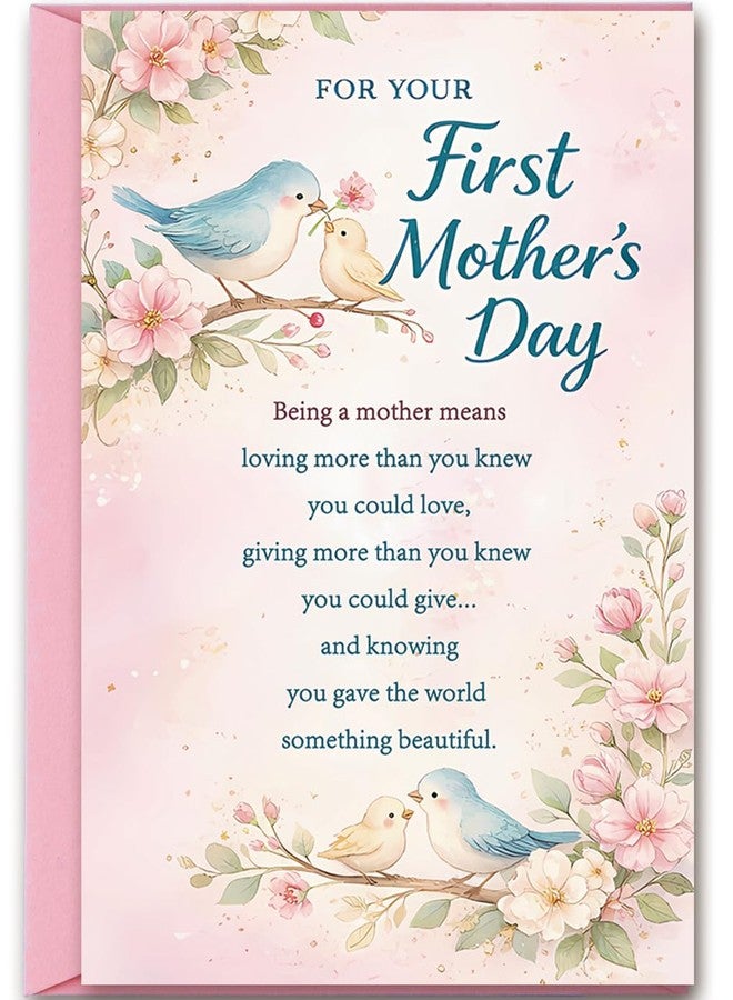 Mcduldul First Mothers Day Card, Happy 1st Mother's Day Card Gifts for New Mom, First Time Mom Gifts - Image 1