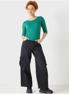 2Xtremz Crew Neck Knitted T-Shirt  - Image 4