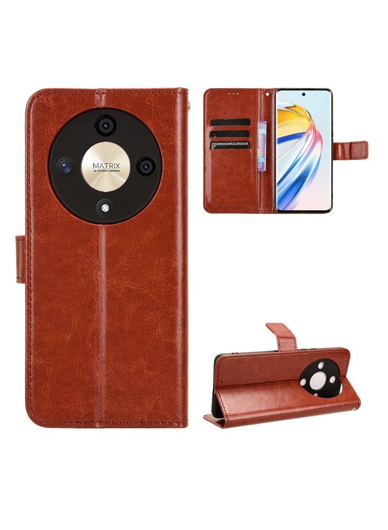 Protective Case Cover For Honor X9b 5G Brown - Image 1