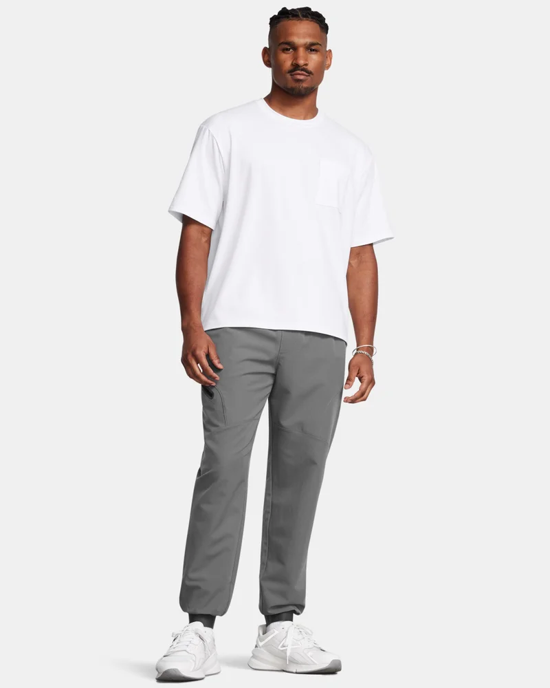 UNDER ARMOUR grey Men's Unstoppable Joggers for Men | Best Price UAE