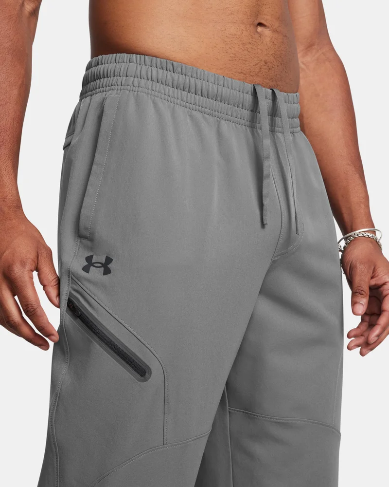 UNDER ARMOUR grey Men's Unstoppable Joggers for Men | Best Price UAE