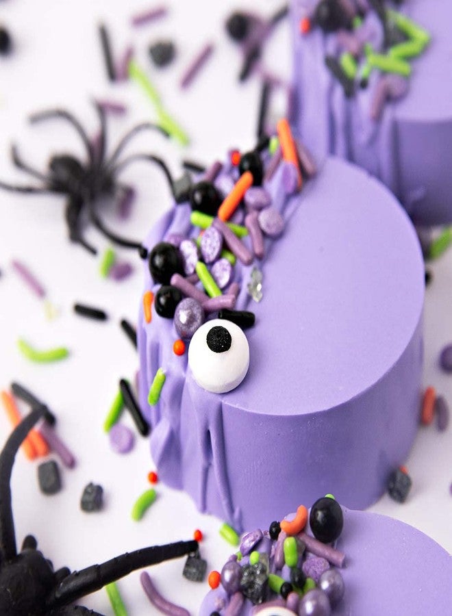 Sweets Indeed Sprinklefetti Monster Mash Sprinkles – 4 oz Jar | Halloween Sprinkle Mix with Candy Eyeballs, Jimmies, Nonpareils & Confetti | Cupcake & Cake Decorations - Image 4