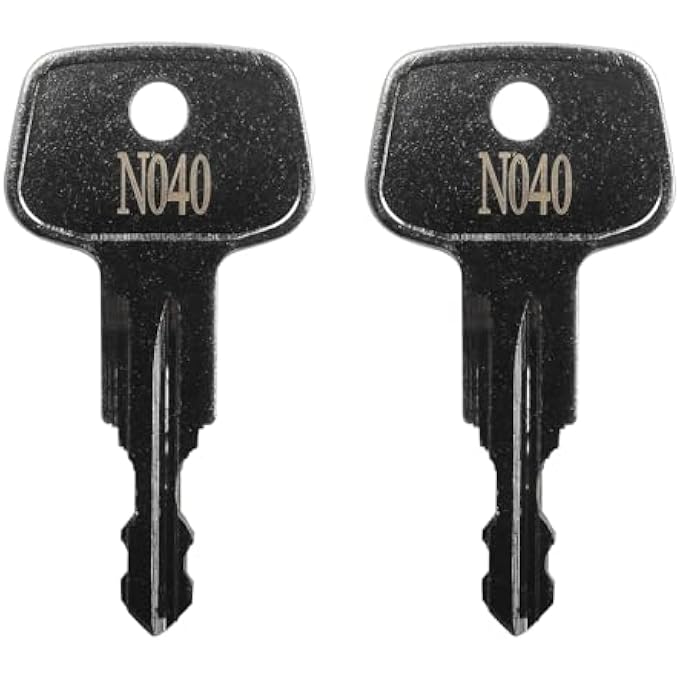 rayihni N040 Thule Car Rack Replacement Key, Thule Roof Rack Replacement Key, Replacement Key for Thule Ski, Cargo Box, Roof, Carrier Racks and Crossbars [Code N040] - Image 2