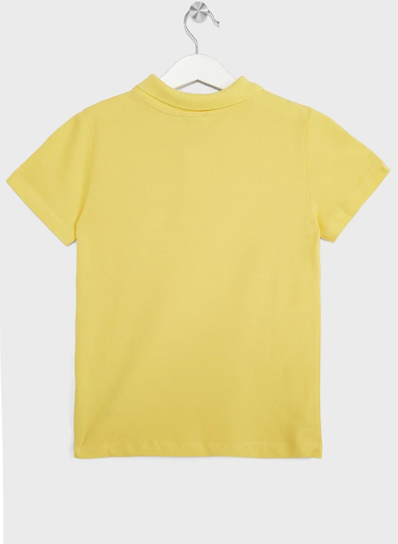 JUNE Kids Essential Polo