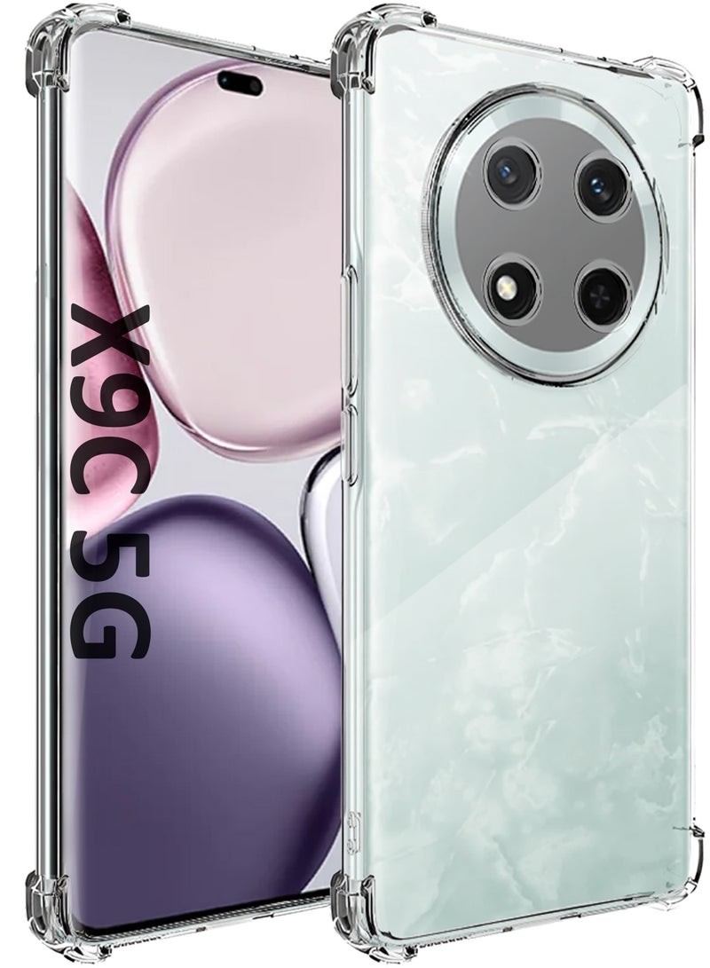 CATANES Gorilla Shockproof Clear TPU Case Cover for Honor X9C 5G – Air Cushion Corners & Raised Camera Guard - Image 4