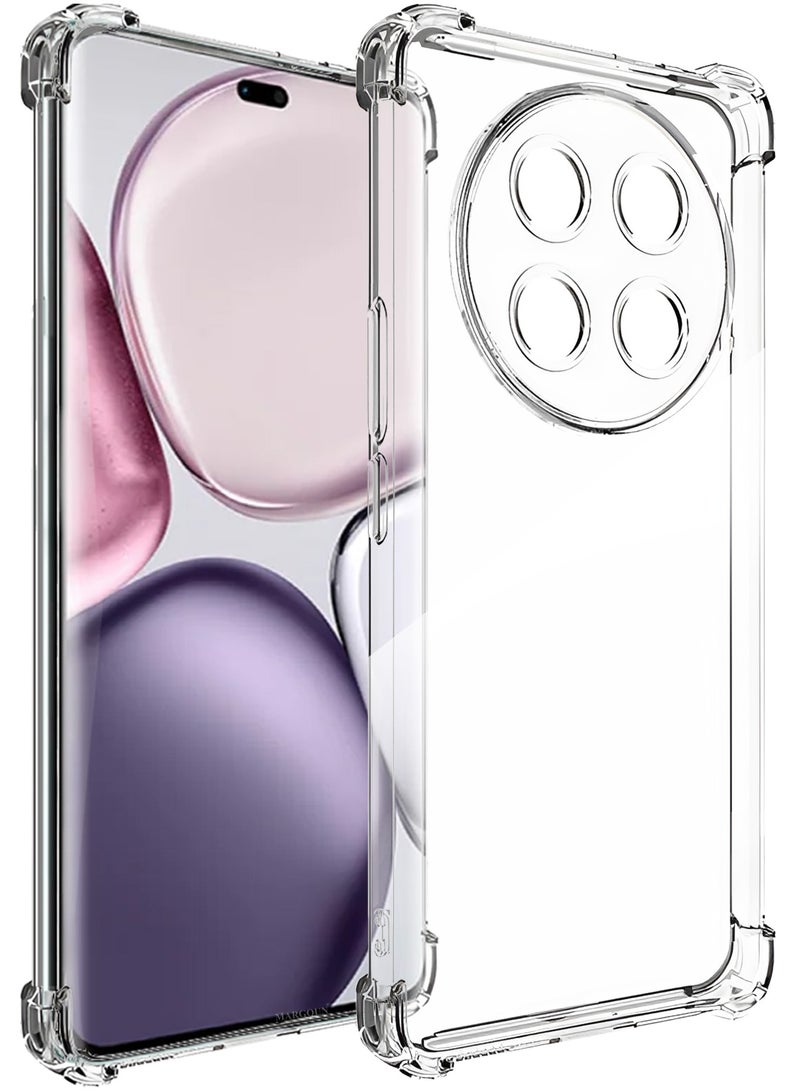 CATANES Gorilla Shockproof Clear TPU Case Cover for Honor X9C 5G – Air Cushion Corners & Raised Camera Guard - Image 2