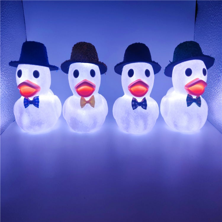 Stall explosions gentleman duck small night light luminous toys children creative small gifts luminous toys wholesale - Image 3
