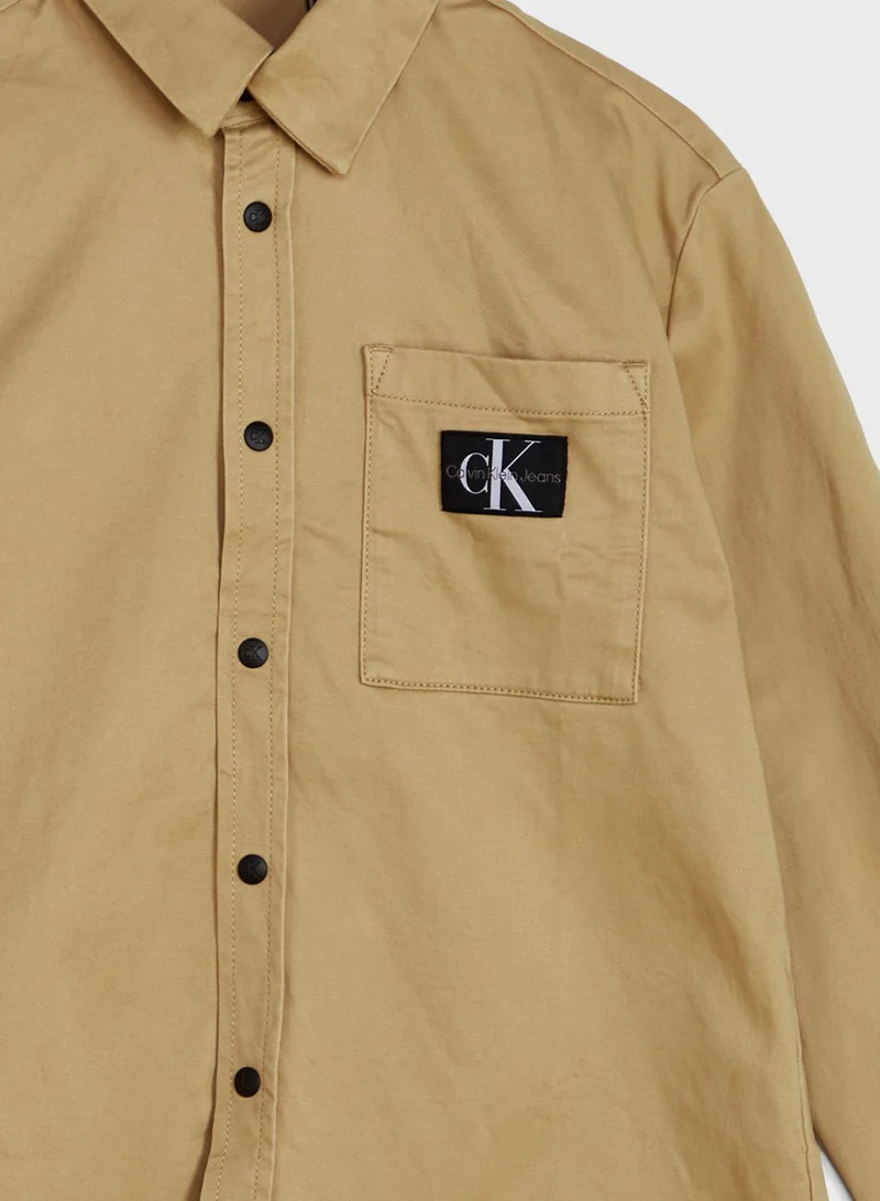 Calvin Klein Jeans Youth Utility Over Shirt
