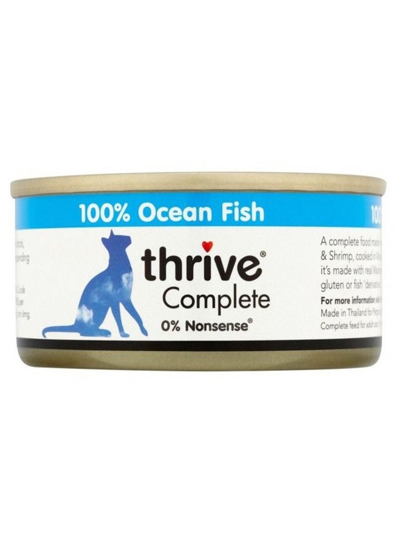 Ocean Fish Cat Wet Food 12x75g