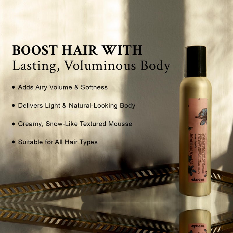 Davines This Is A Volume Boosting Mousse, Add Natural Looking And Airy Volume And Body, For All Hair Types, 8.4 OZ - Image 5
