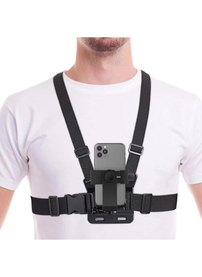 Generic - Chest Harness Holder Compatible with iPhone and Action Camera - Image 1