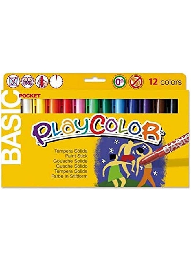 Playcolor ألوان بلاي 10521 5 جرام طلاء ملصقات جيب أساسي (عبوة من 12) - Image 5
