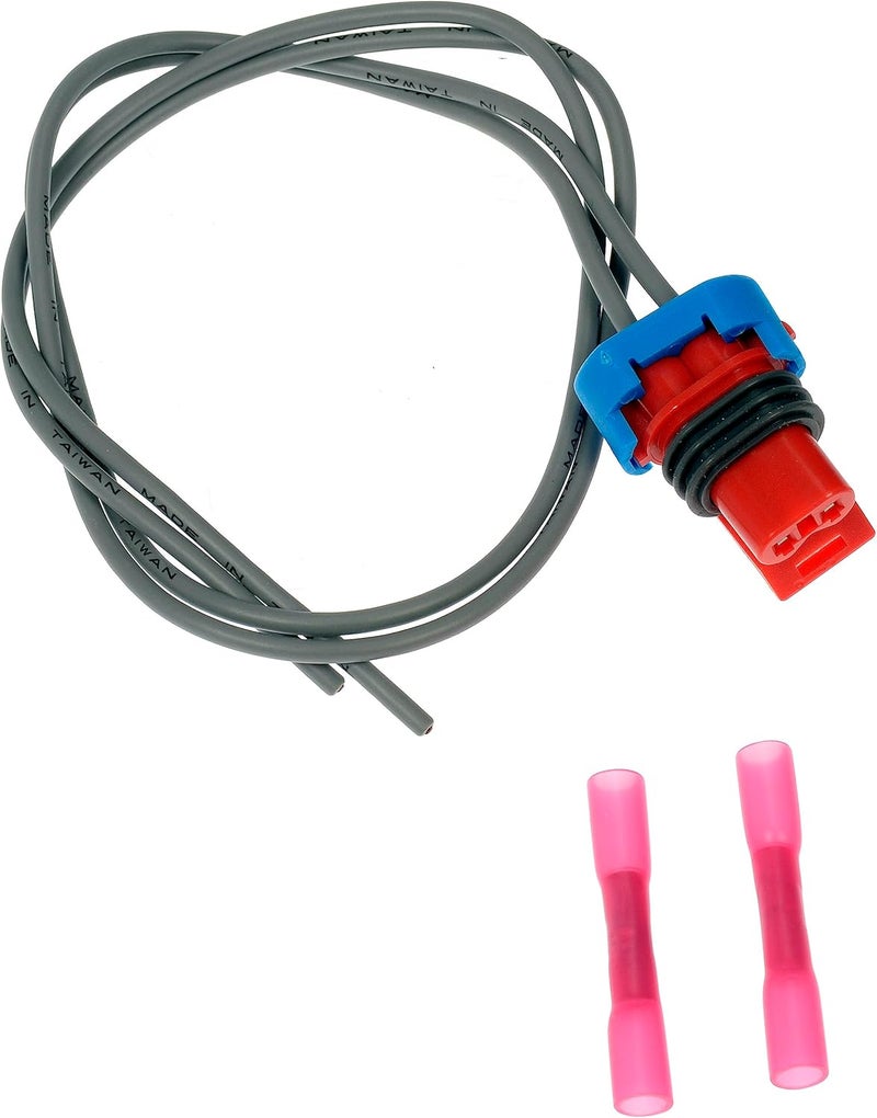 Dorman 645-631 Pigtail -Evap. Canister Vent Valve Solenoid, Red, 2-way with Leads - Image 1