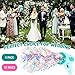 ShinyRelief 4 Pack Wedding Bubble Guns 32 Holes with Light Bottles Solution Romantic Bubble Maker for Outdoor Ceremony Wedding Party Favors Photo Props Reception Entertainment Green - Image 4
