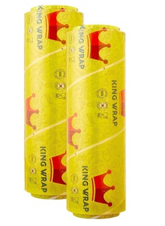 KING WRAP cling film transparent 2 rolls 
