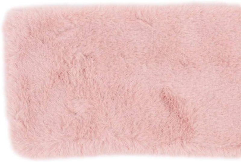 surell Children's Faux Fur Pull-Through Scarf - Kid's Fuzzy Stylish Neckwear Scarves - Image 2