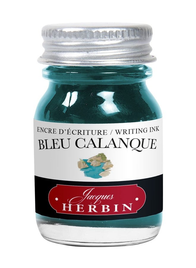 Jacques Herbin Herbin Ink Bottle (Bleu Calanque - 10ML) 11514T - Image 1