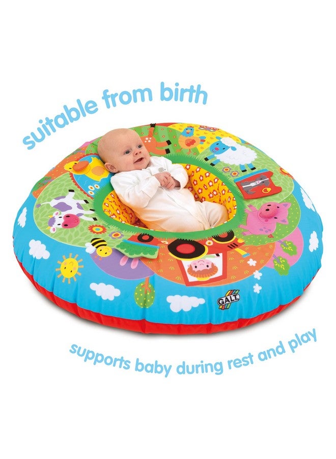GALT Toys Playnest Farm Baby Activity Center & Floor Seat Ages 0 Months Plus - Image 3
