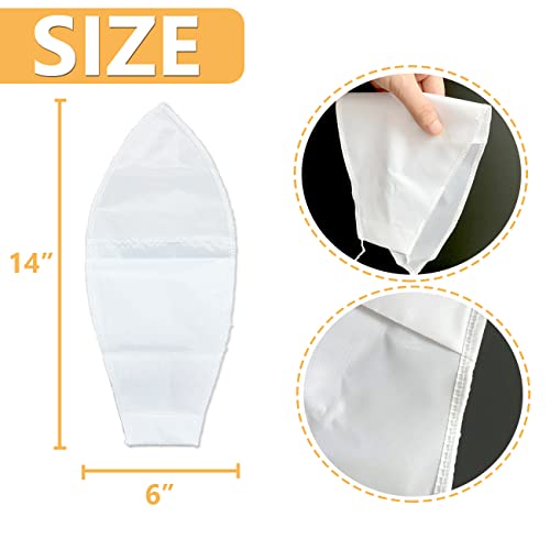 MUROCEA Open Toe Compression Sock Aid for Easy Slide Slip Stocking Applicator to Help Assist Put On for Elderly Disabled Pregnant 10 Pcs - Image 5