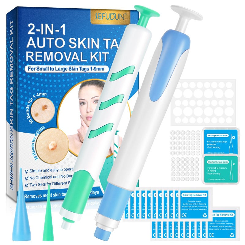 SSEFUDUN 2-Piece Wart Removal Pen Set for Corns, Calluses, and Skin Tags - Image 1