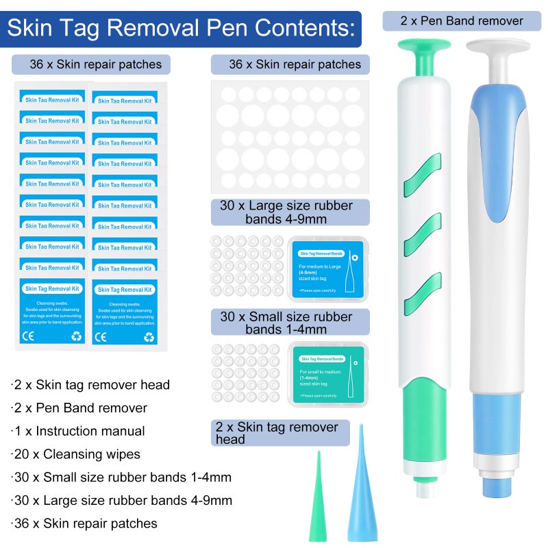 SSEFUDUN 2-Piece Wart Removal Pen Set for Corns, Calluses, and Skin Tags - Image 4