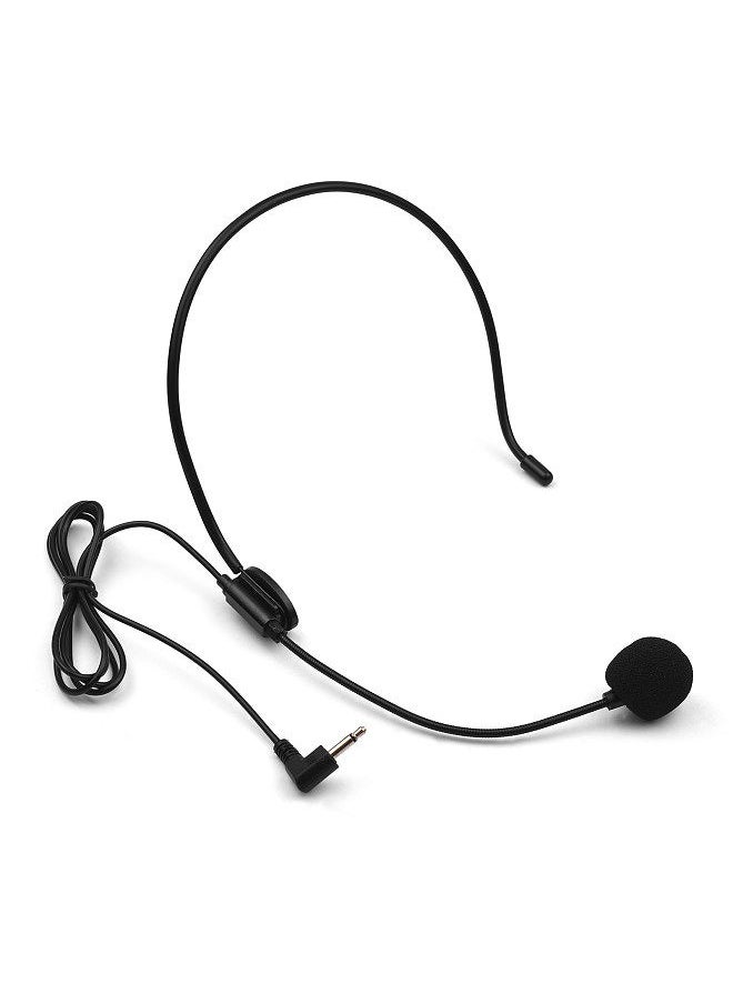 Generic - Uhf Wireless Microphone Headset With Transmitter And Receiver, Led Digital Display Bodypack Transmitter, Headset Mic For Teaching Meeting Speech Live Performance - Image 1