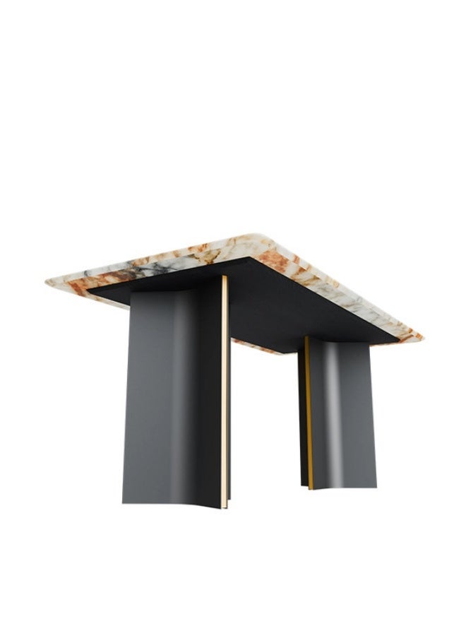 YI ONE Dining Table T2030-1.8M – Rectangular Marble Top with Modern Steel Legs, Classic 6–8 Seater Luxury Dining Table, 1800×900×760 mm - Image 3