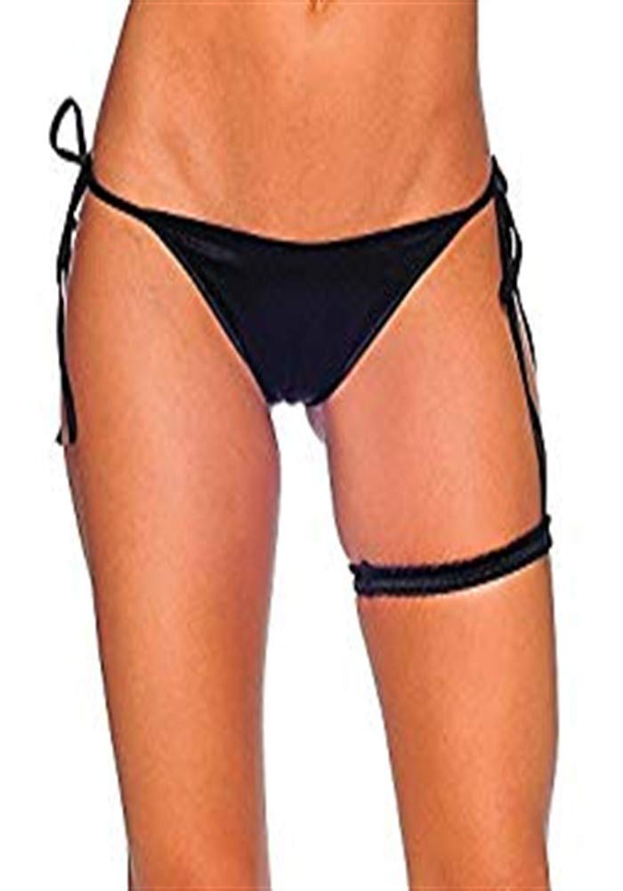 BodyZone Women's Flat Garter, Black, One Size - Image 5