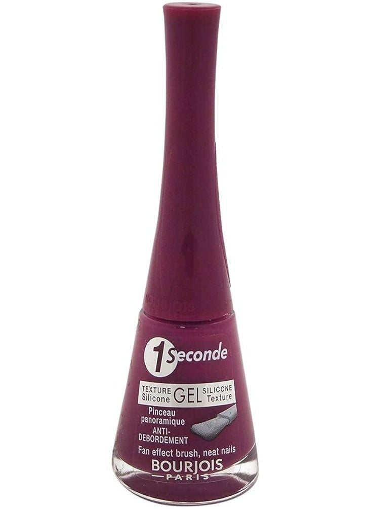 BOURJOIS PARIS 1 Second Nail Polish- 46 Berry Important Person 