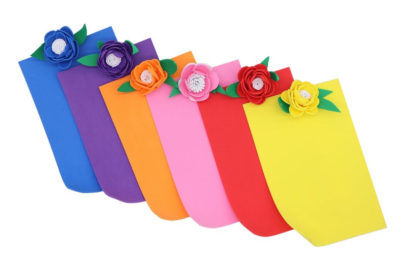 OISAKLD 10 Pack EVA Color Foam 9x12 inch EVA Craft Foam 2mm EVA Foam Sheets for DIY Handcraft Crafts Project - Image 4